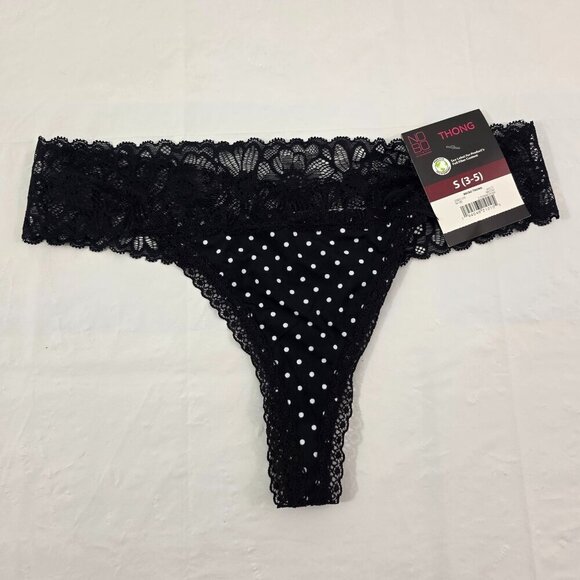 No Boundaries 4 Pack Lace Micro Thong Panties – Size Small (3-5) NWT - Picture 12 of 14